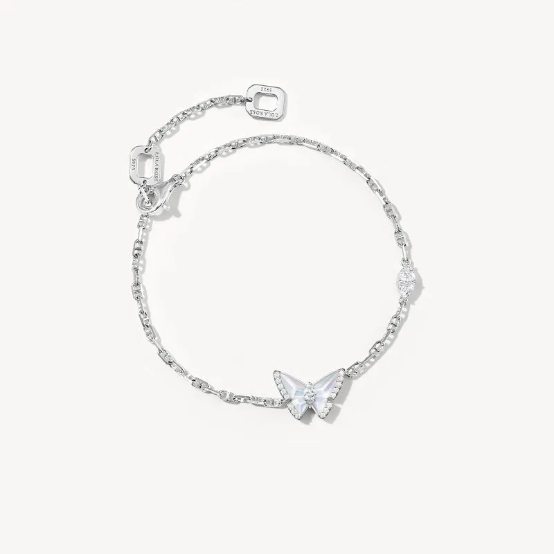 Crystal Butterfly Bracelet sold by Lola Rose