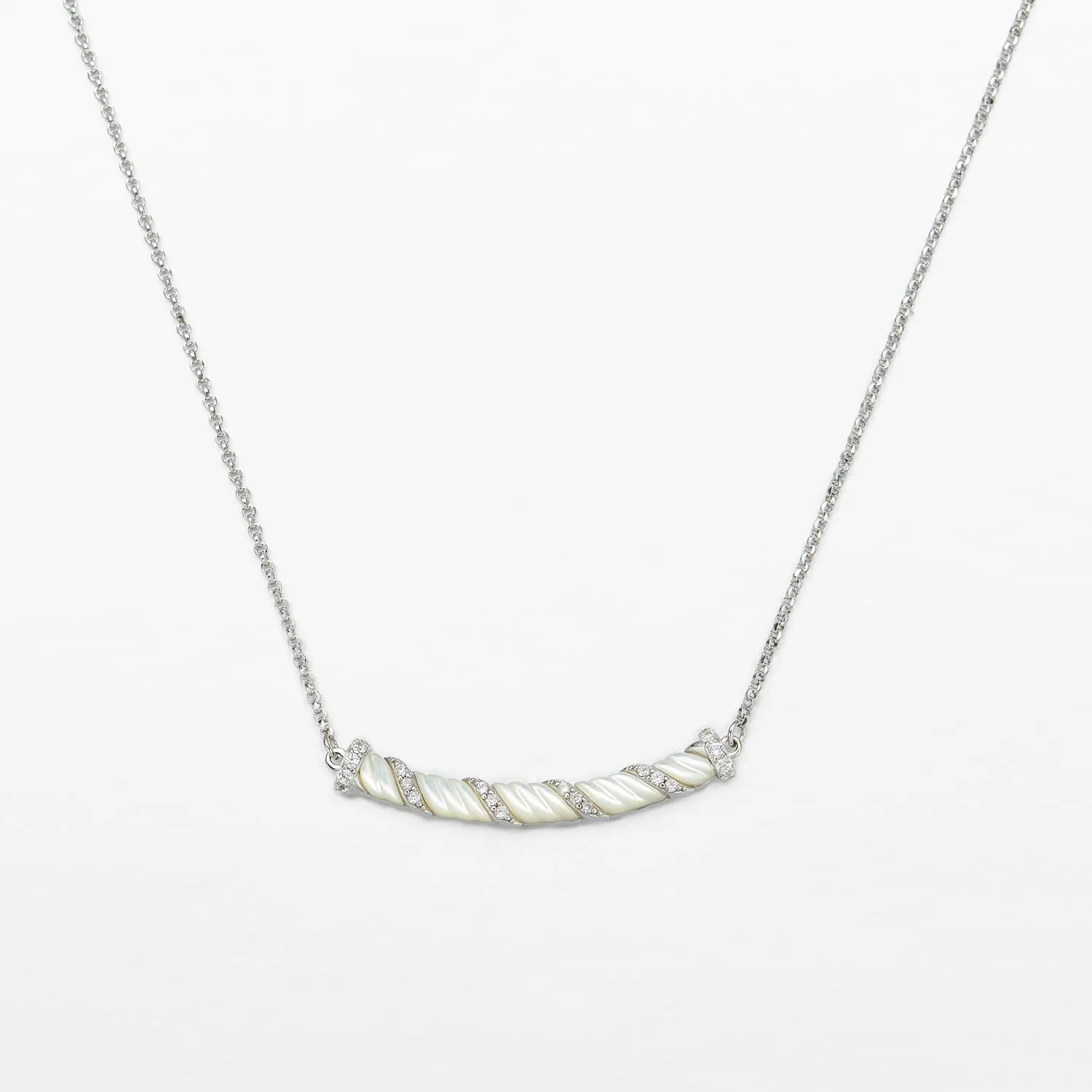 Enchanted Mother-of-Pearl Necklace sold by Lola Rose