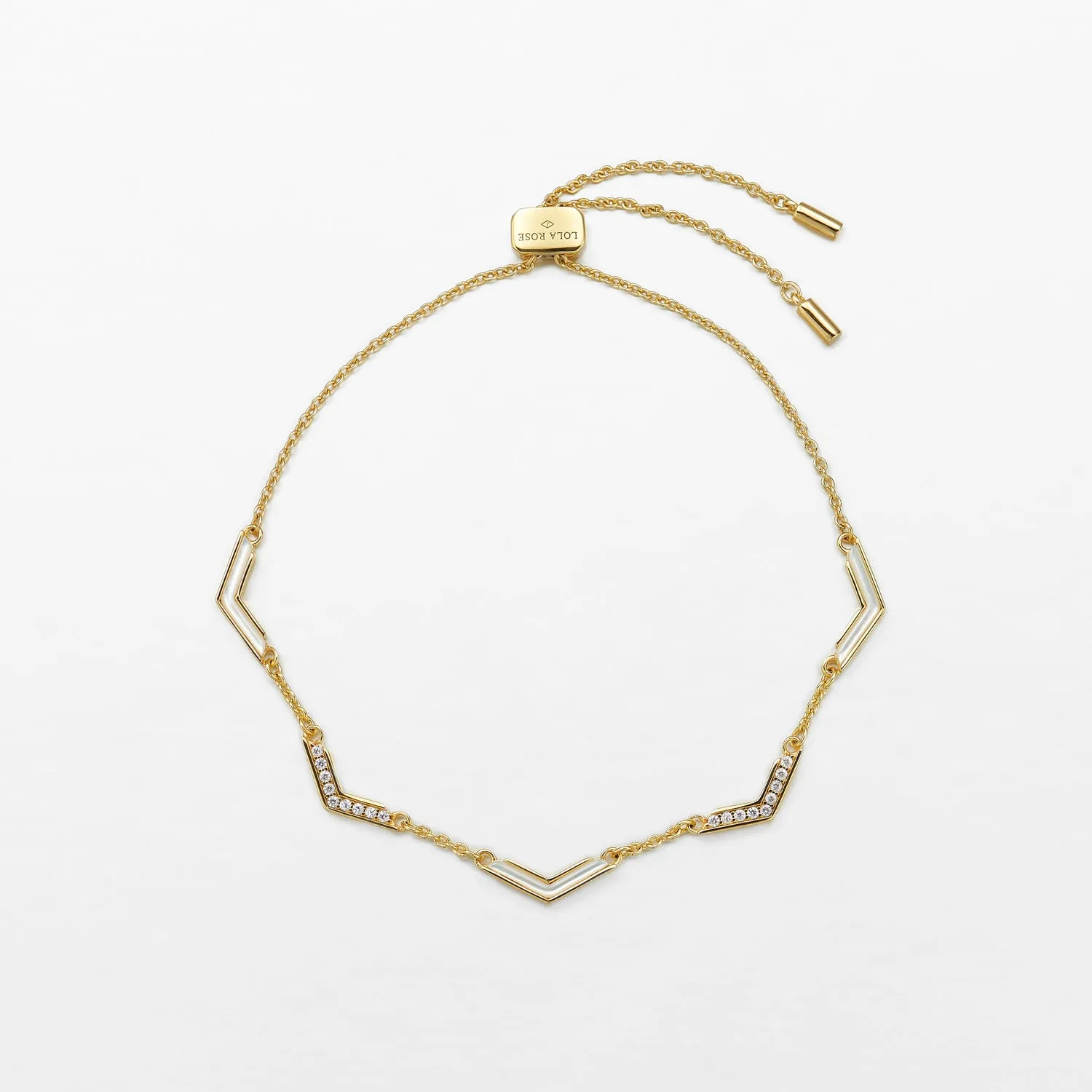 Pediment Mother-of-Pearl Bracelet sold by Lola Rose