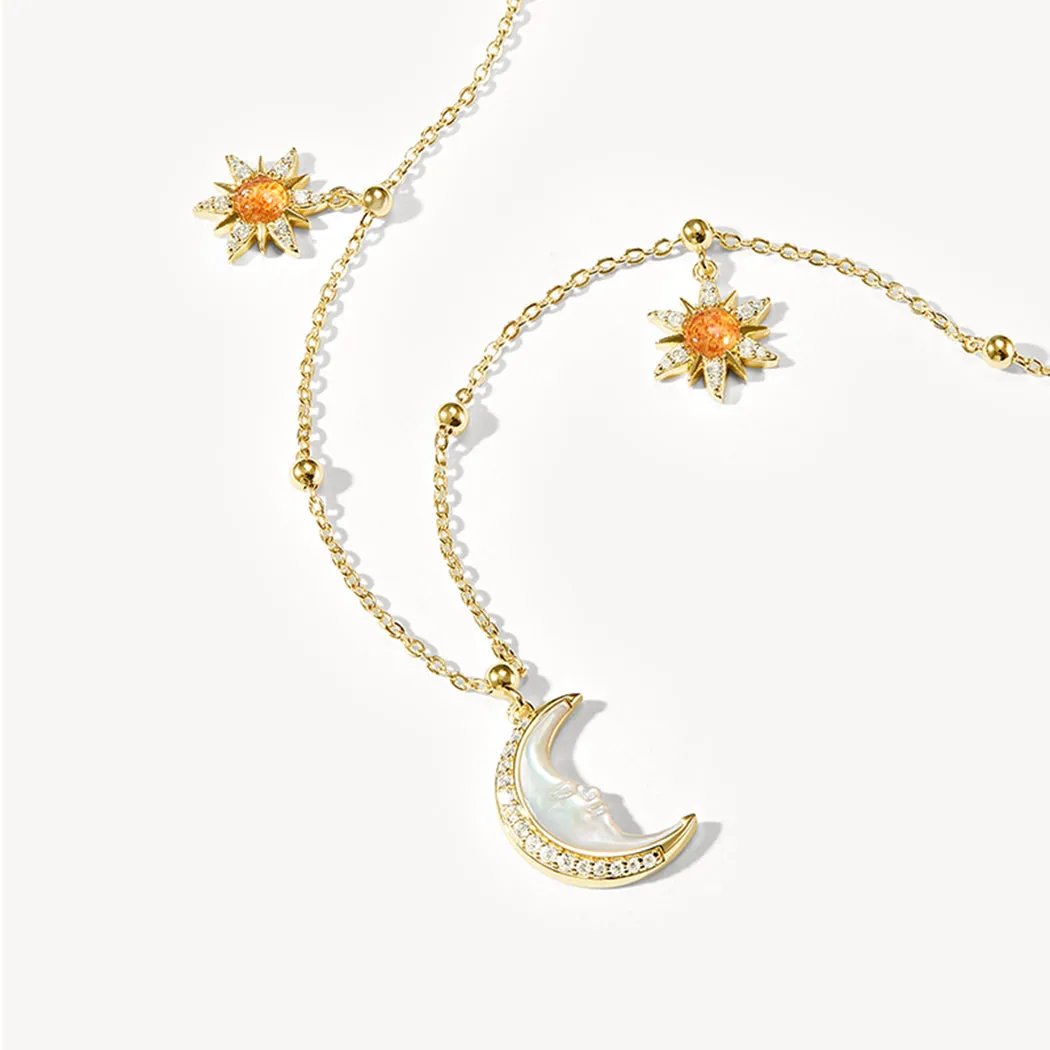 Astrology Moon Necklace sold by Lola Rose product image thumbnail 3