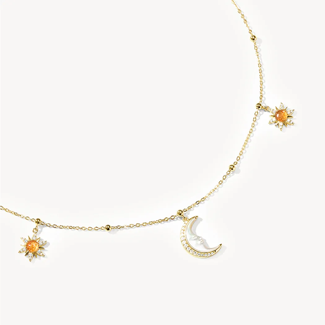 Astrology Moon Necklace sold by Lola Rose product image thumbnail 4