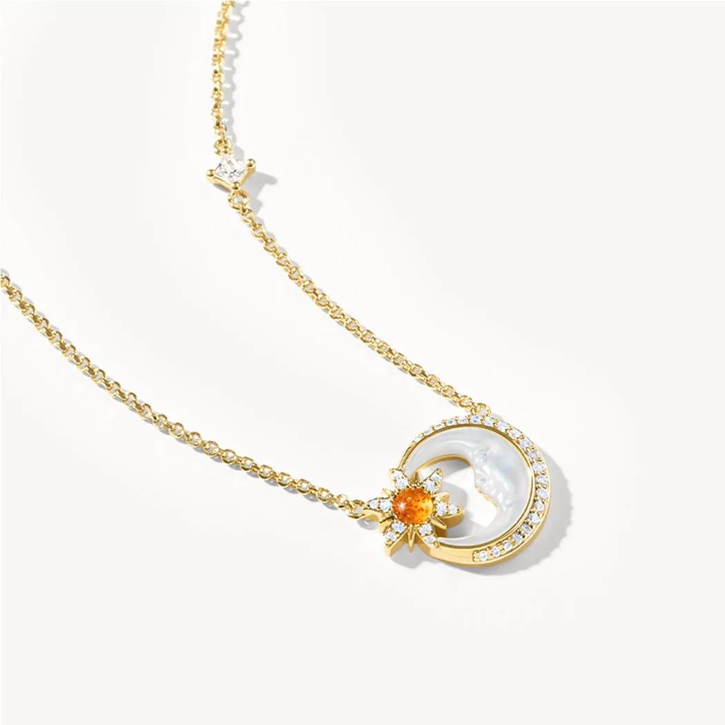 Astrology Moon Necklace sold by Lola Rose product image thumbnail 2