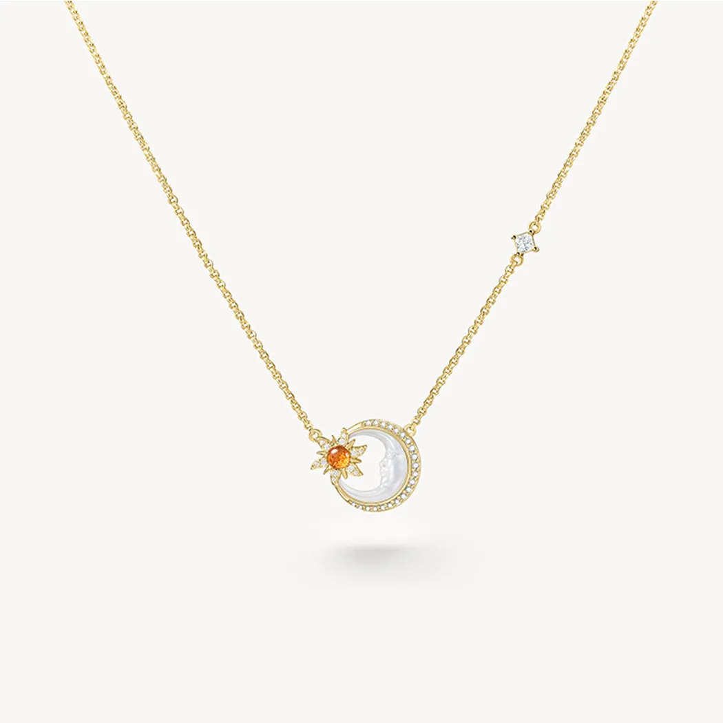 Astrology Moon Necklace sold by Lola Rose