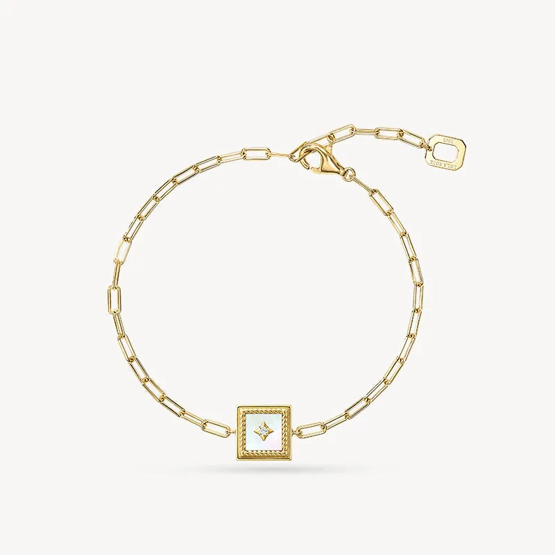 Gallery Mother-of-Pearl Stud Bracelet sold by Lola Rose