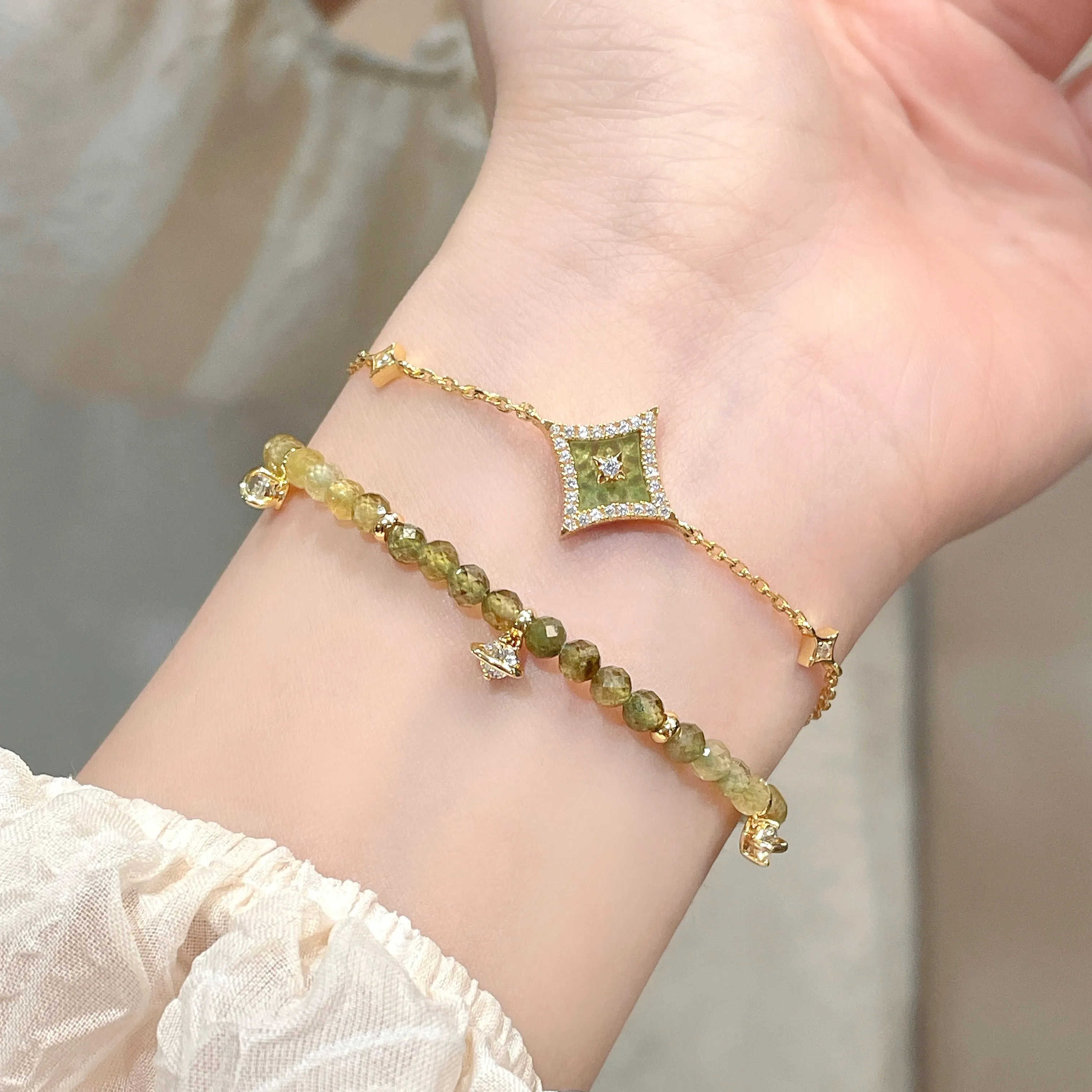 Heliocentric & Aventurine Bracelet Gift Set sold by Lola Rose product image thumbnail 3