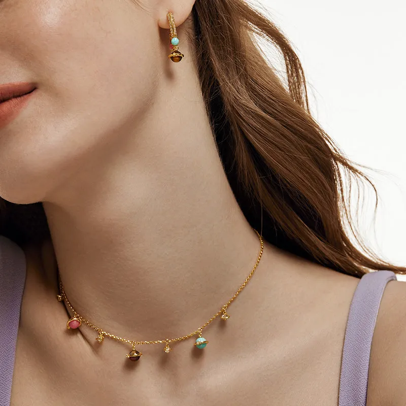 New Heliocentric Necklace & Earrings Gift Set sold by Lola Rose product image thumbnail 3