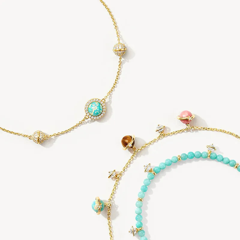 New Heliocentric Amazonite Bracelet sold by Lola Rose product image thumbnail 2