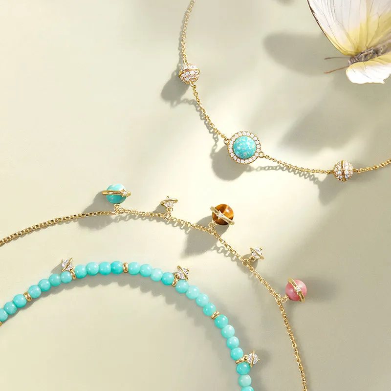 New Heliocentric Amazonite Bracelet sold by Lola Rose product image thumbnail 5