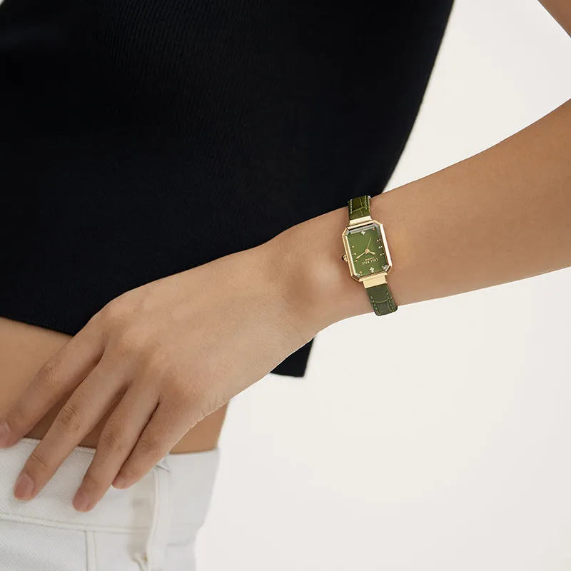 New Ms. Lola Green Onyx Watch With Two Strap Set sold by Lola Rose product image thumbnail 4