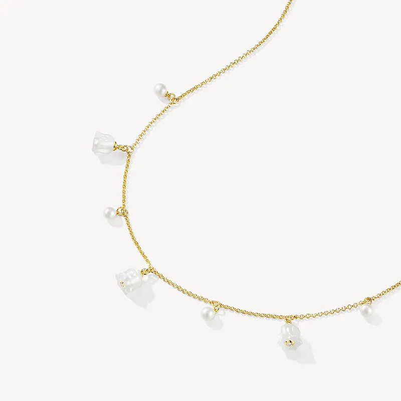 Blossom Lily of the Valley Necklace Gift Set sold by Lola Rose product image thumbnail 5