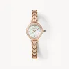 Rose Gold Mother of Pearl Watch & Ivy Bracelet Gift Set sold by Lola Rose