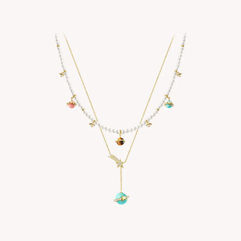 Heliocentric Opal Necklace Gift Set sold by Lola Rose