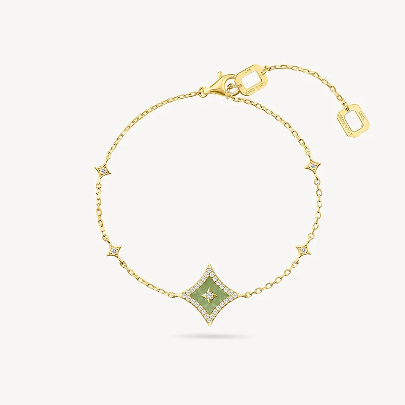 Aventurine Necklace & Earrings & Bracelet Gift Set sold by Lola Rose product image thumbnail 3