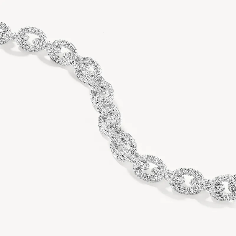 Urban Platinum-Tone Oval Chain Bracelet sold by Lola Rose product image thumbnail 2