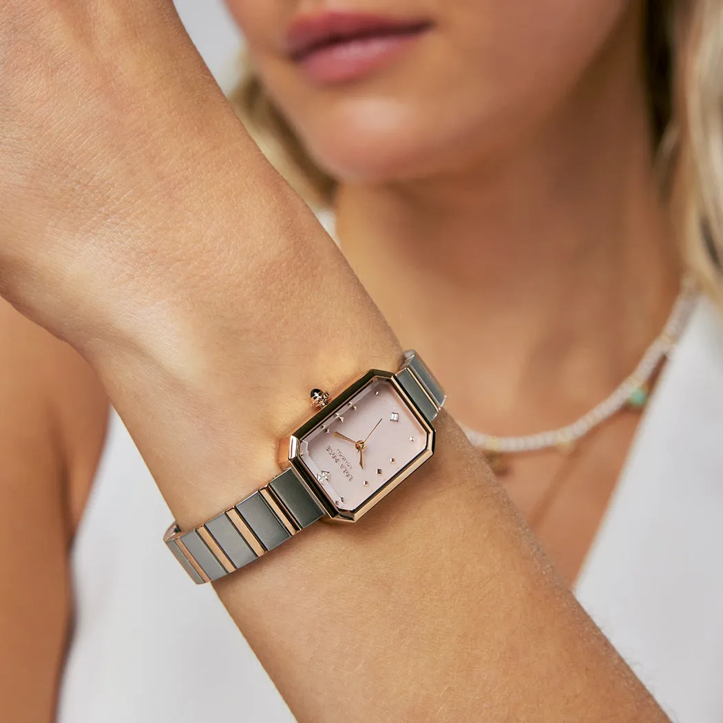 Ms. Lola Quartzite Jade Watch with Quick-Release Strap sold by Lola Rose product image thumbnail 2