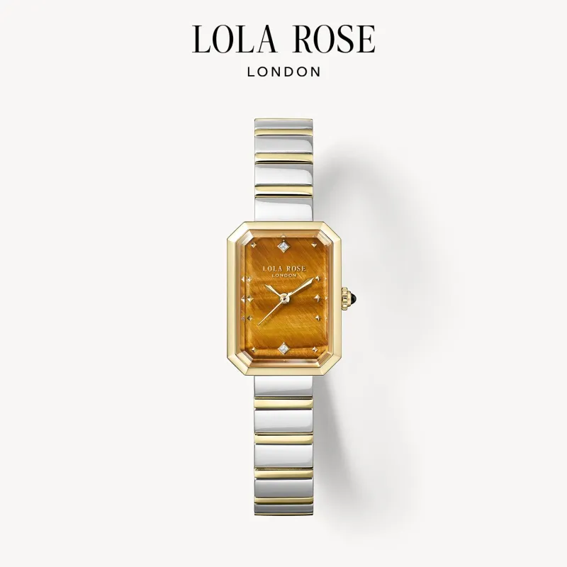 Ms. Lola Tiger’s Eye Watch sold by Lola Rose