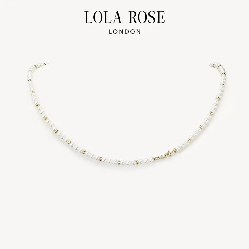 New Heliocentric Freshwater Pearl Necklace sold by Lola Rose