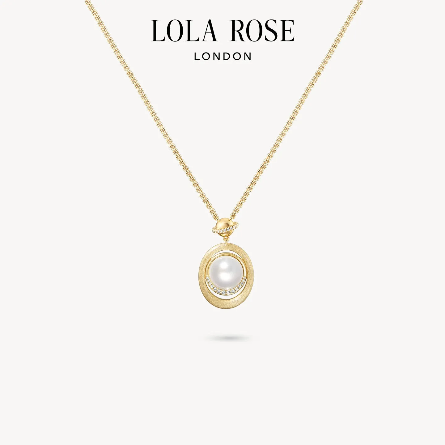New Heliocentric Mabe Pearl Necklace sold by Lola Rose