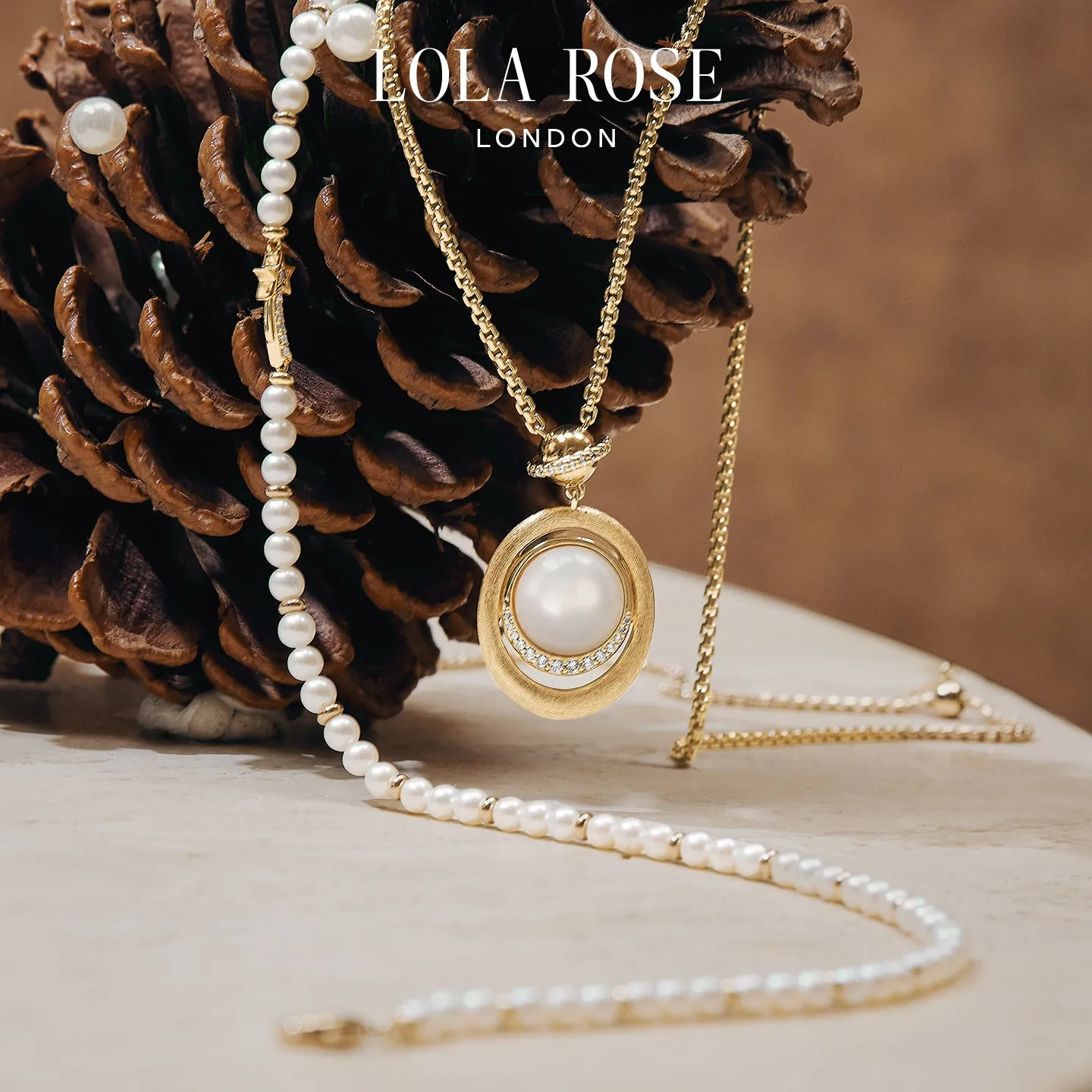 New Heliocentric Mabe Pearl Necklace sold by Lola Rose product image thumbnail 5