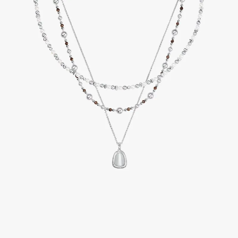 New Cat’s Eye Glass Necklace Gift Set sold by Lola Rose