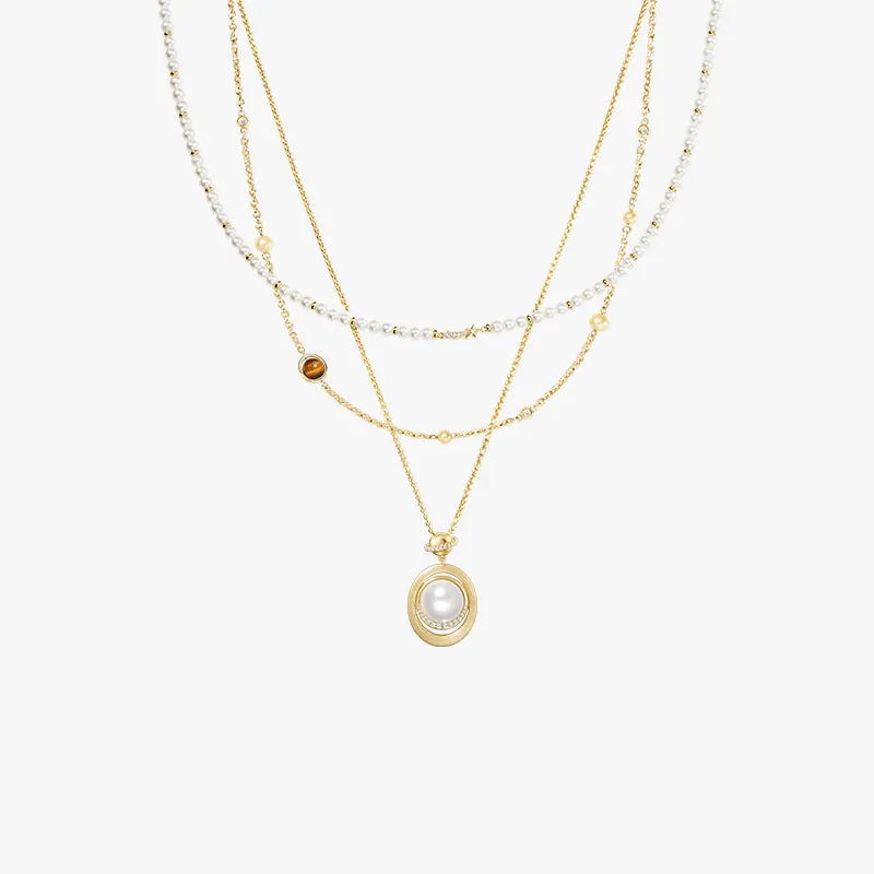 New Heliocentric Pearl Necklace Gift Set sold by Lola Rose