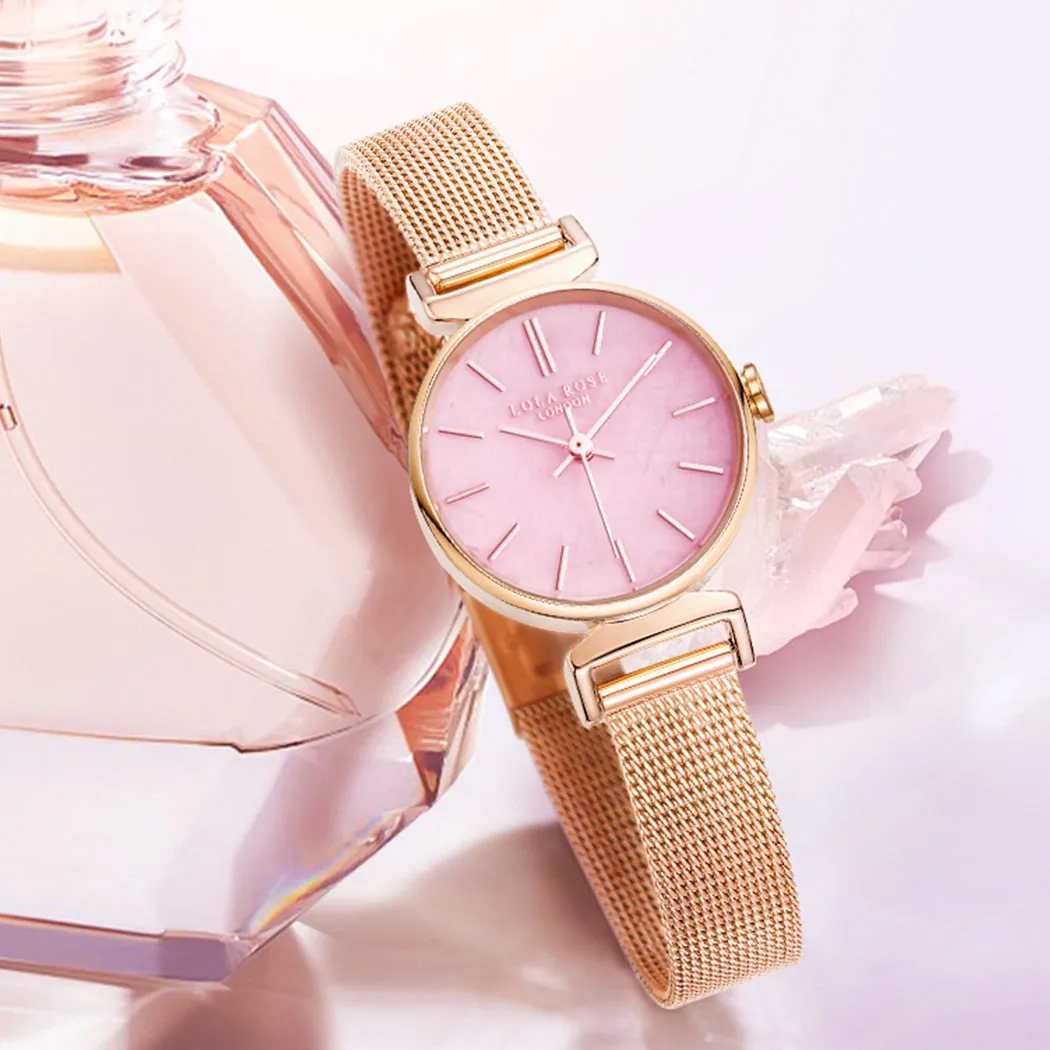 Pink Crystal Watch sold by Lola Rose product image thumbnail 4