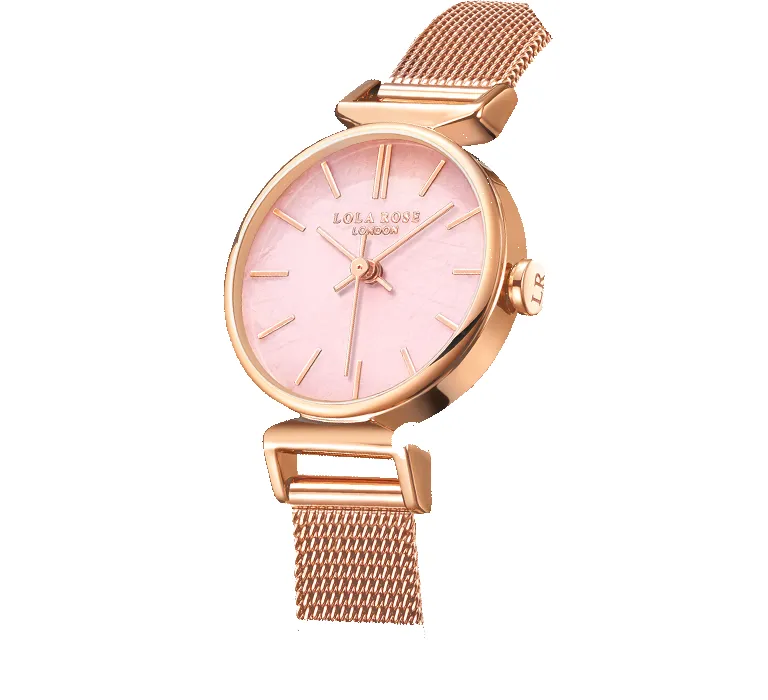 Pink Crystal Watch sold by Lola Rose product image thumbnail 2