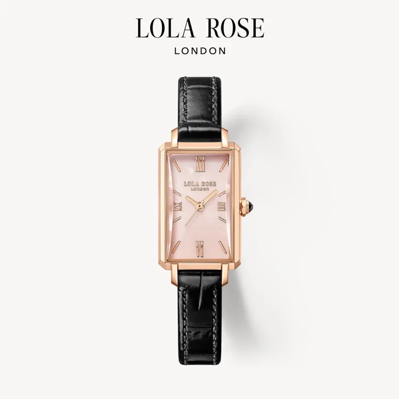 Slender Waist Light Pink Jelly Stone Watch sold by Lola Rose