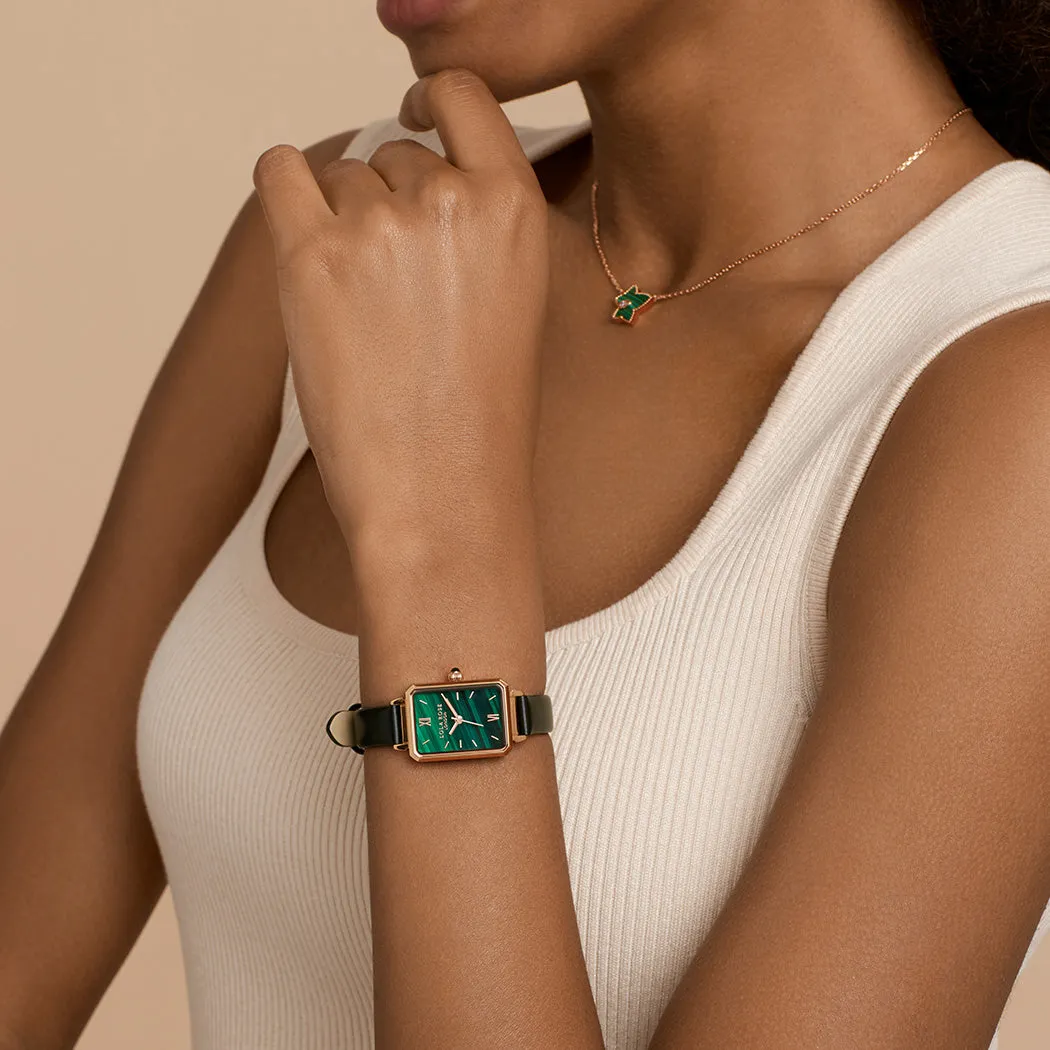 Malachite Textured Watch in Special Limited Edition Box sold by Lola Rose product image thumbnail 4