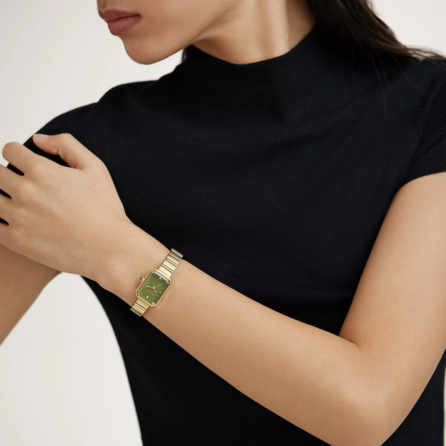 Ms. Lola Green Onyx Watch with Quick-Release Strap in Special Limited Edition Box sold by Lola Rose product image thumbnail 5