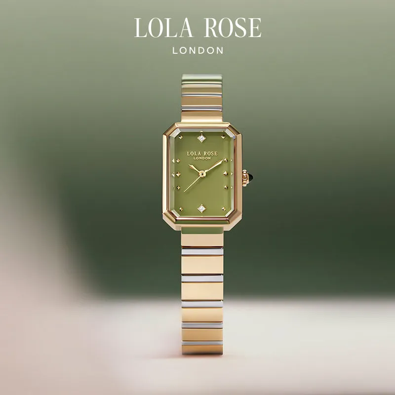 Ms. Lola Green Onyx Watch with Quick-Release Strap in Special Limited Edition Box sold by Lola Rose product image thumbnail 4