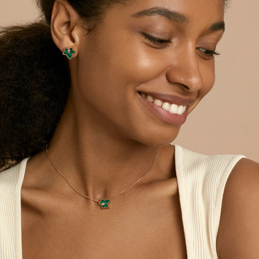 Malachite Bead Necklace in Special Limited Edition Box sold by Lola Rose product image thumbnail 5