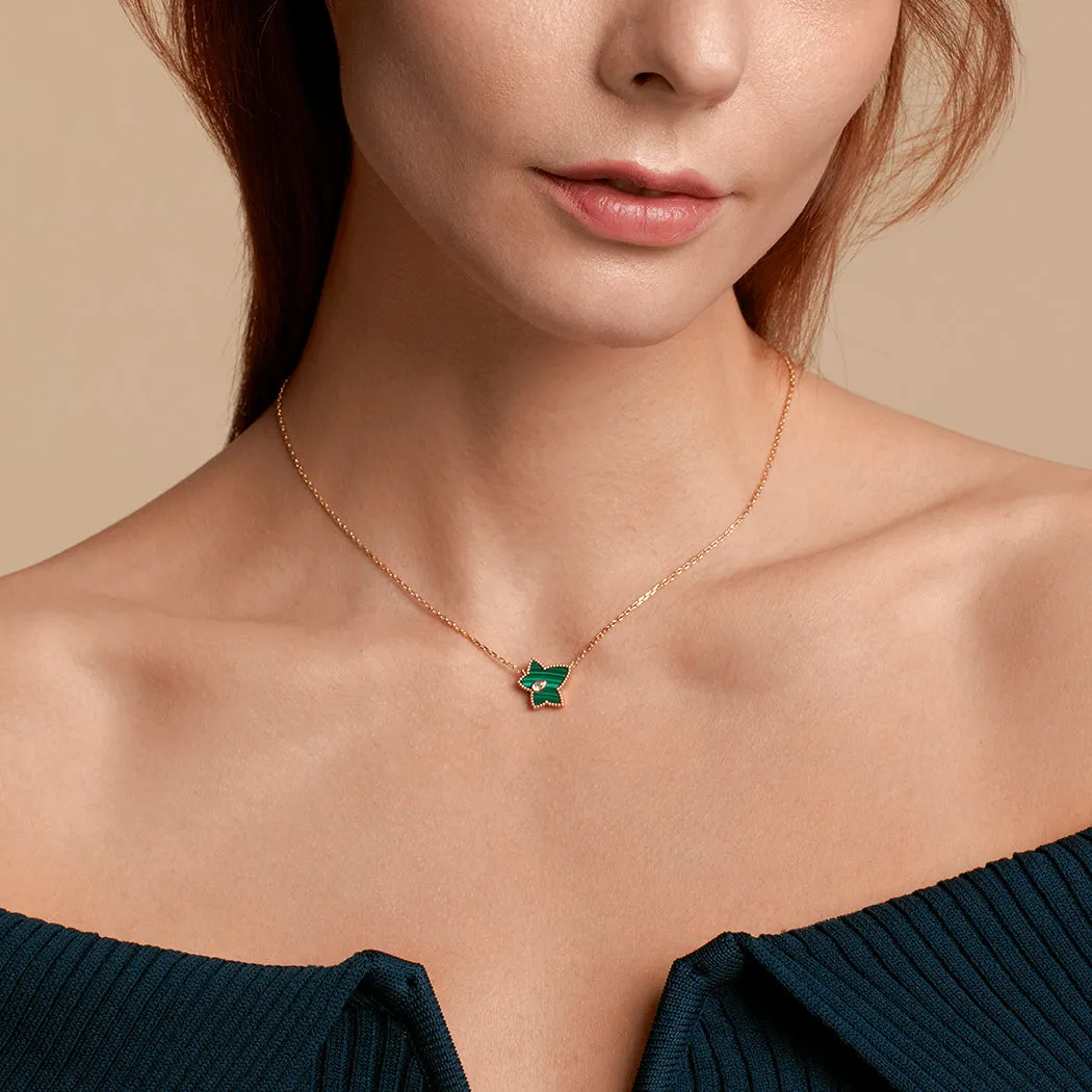 Malachite Bead Necklace in Special Limited Edition Box sold by Lola Rose product image thumbnail 3