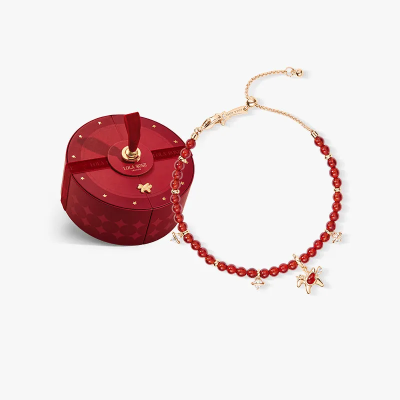 Heliocentric Carnelian Bracelet in Special Limited Edition Box sold by Lola Rose