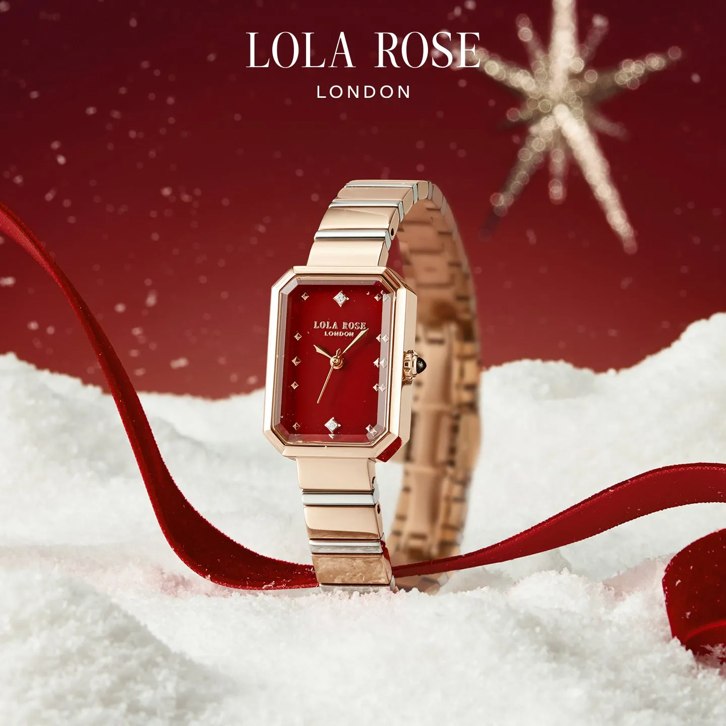 Ms. Lola Red Carnelian Watch with Quick-Release Strap sold by Lola Rose product image thumbnail 2