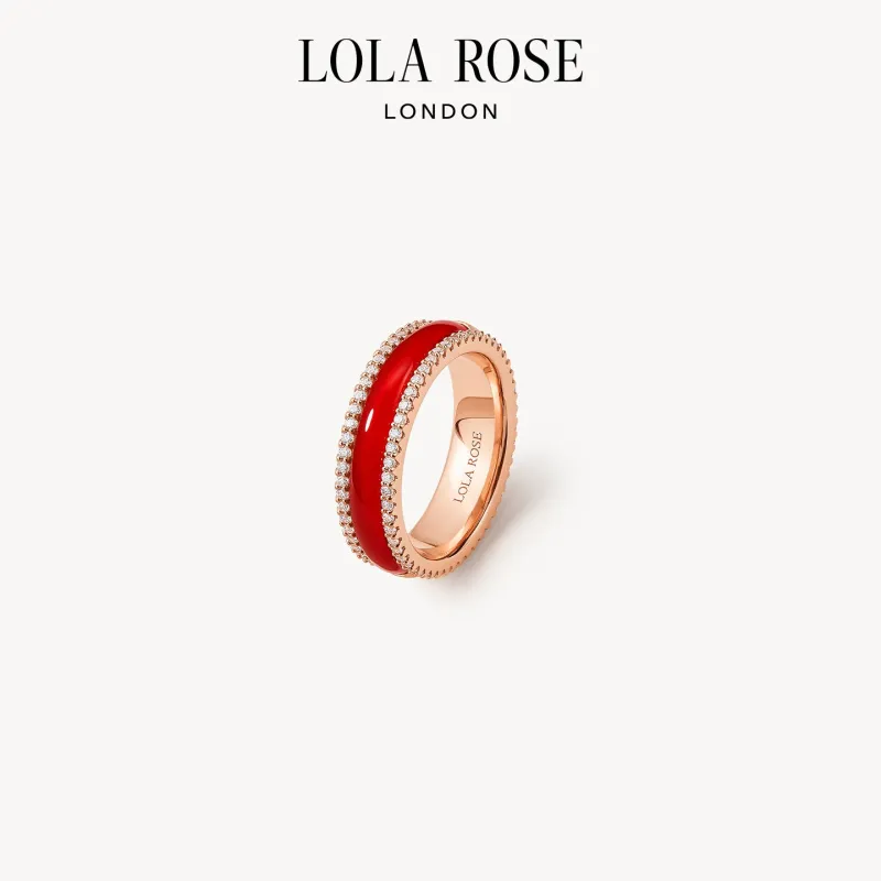 Red Carnelian Ring sold by Lola Rose
