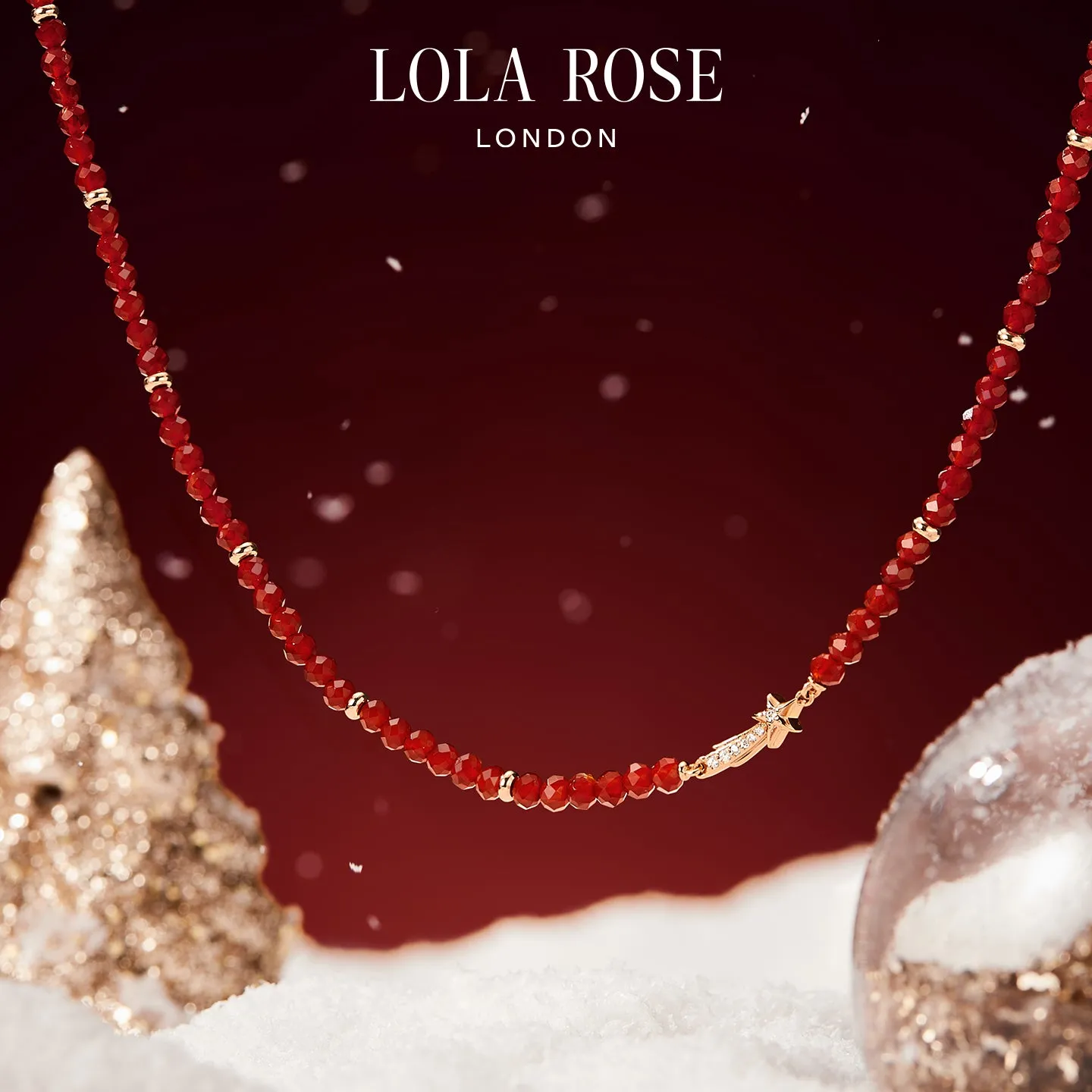 New Heliocentric Red Carnelian Necklace sold by Lola Rose product image thumbnail 3