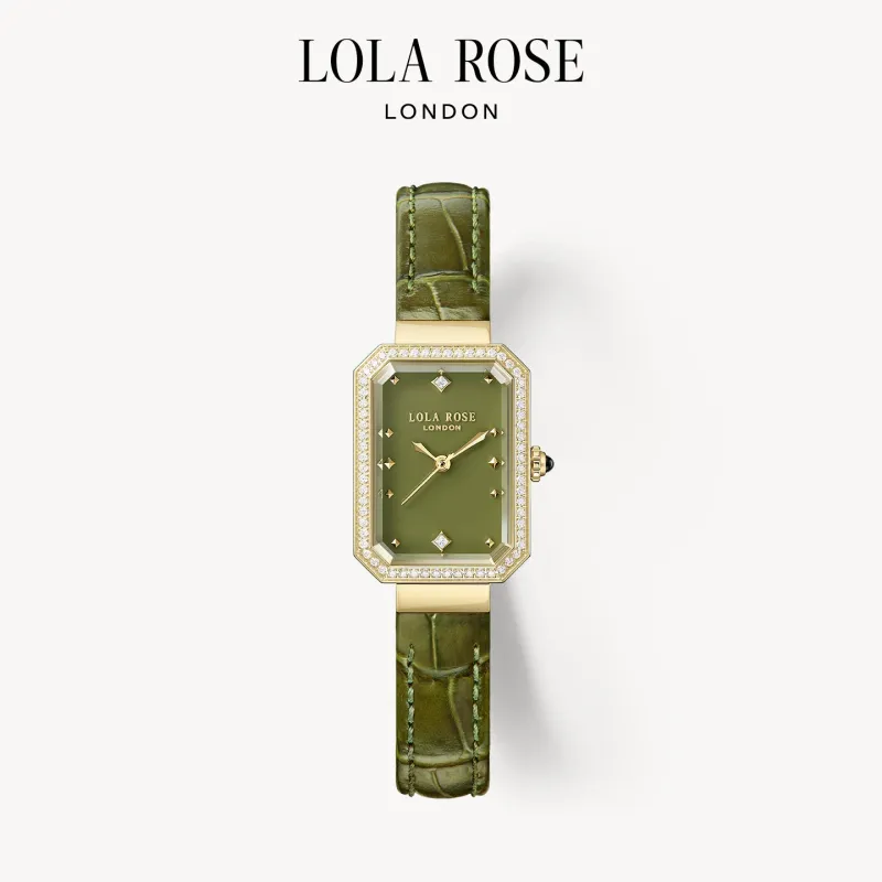 New Ms. Lola Green Onyx Watch with Quick-Release Strap sold by Lola Rose
