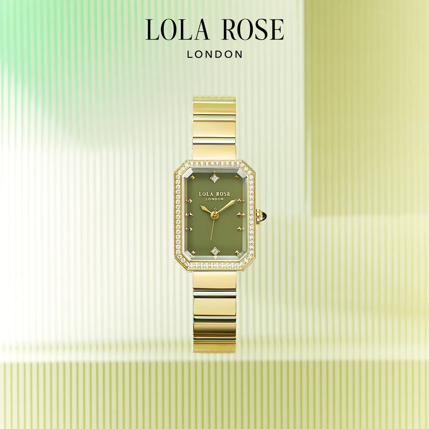 New Ms. Lola Green Onyx Watch with Two Strap Set sold by Lola Rose product image thumbnail 5