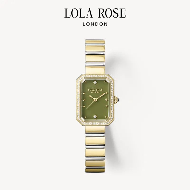 New Ms. Lola Green Onyx Watch with Quick-Release Strap sold by Lola Rose