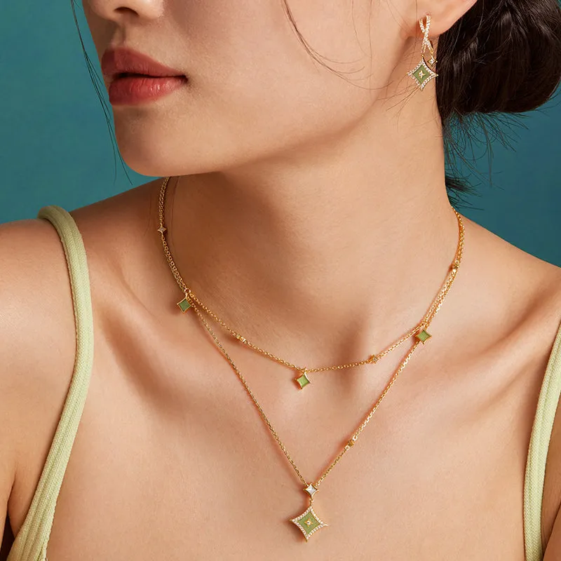 Two Aventurine Necklaces Gift Set sold by Lola Rose product image thumbnail 3