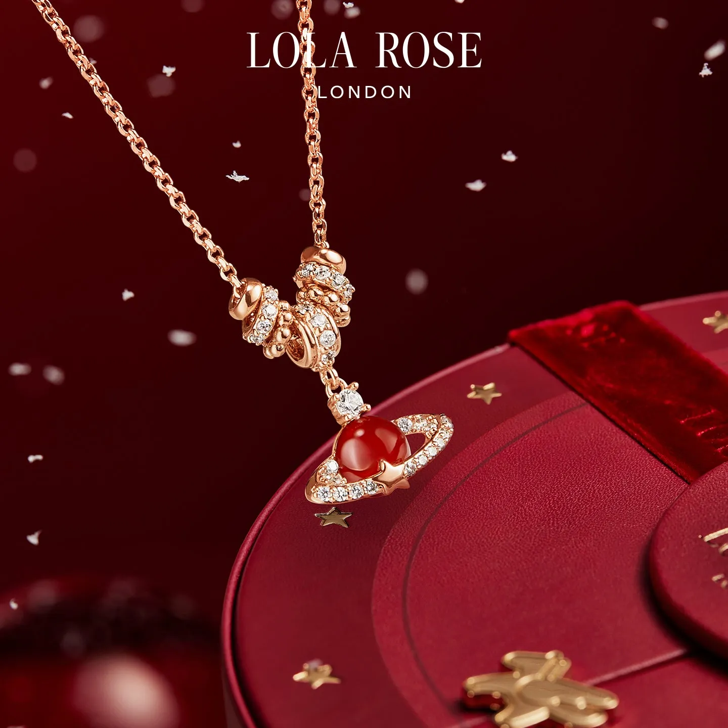 Heliocentric Red Carnelian Necklace sold by Lola Rose product image thumbnail 5