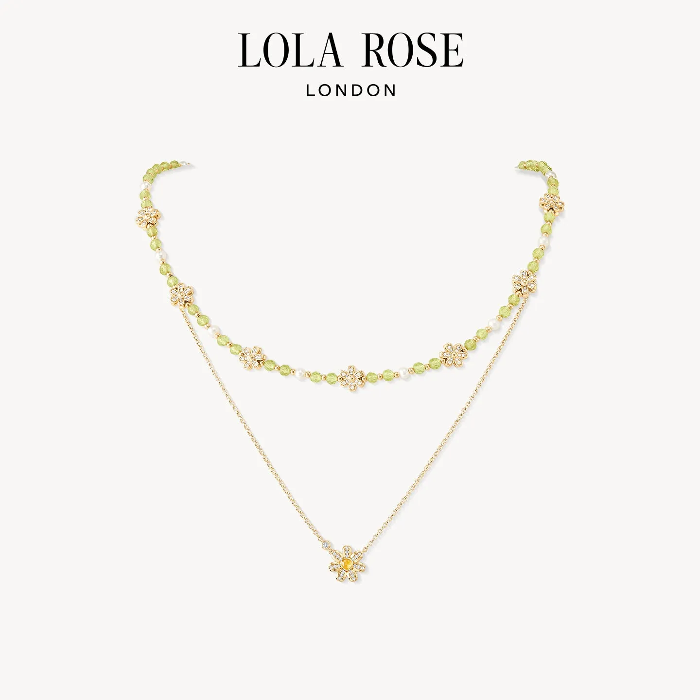 Daisy 2-Piece Necklace Gift Set sold by Lola Rose