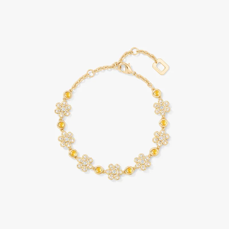 Daisy Full Bloom Choker Bracelet made by Lola Rose