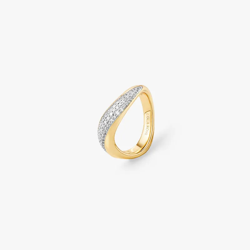 Vyne Zircon Statement Ring made by Lola Rose