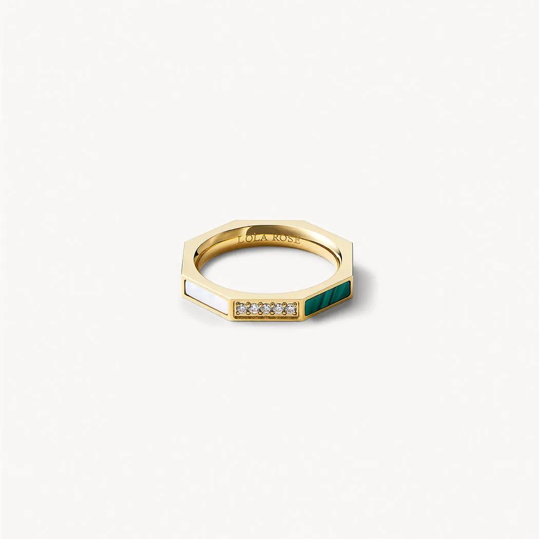 Octagon Ring sold by Lola Rose product image thumbnail 3