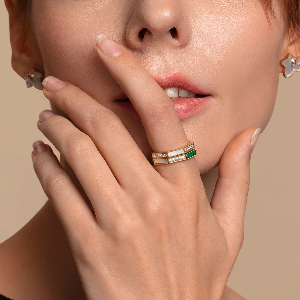 Octagon Ring sold by Lola Rose product image thumbnail 2