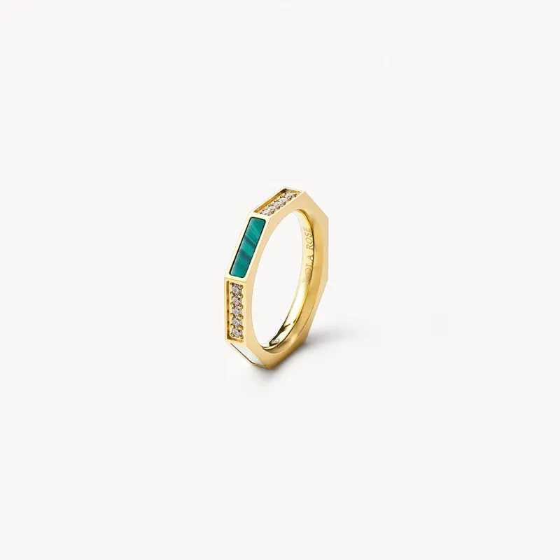 Octagon Ring made by Lola Rose