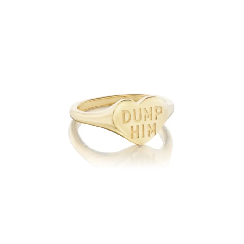"Dump Him" Ring sold by Mad Fine