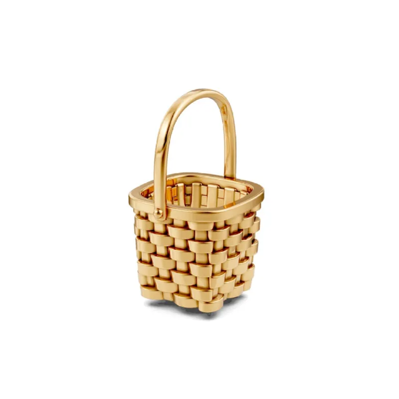Gold Basket Case Pendant sold by Mad Fine
